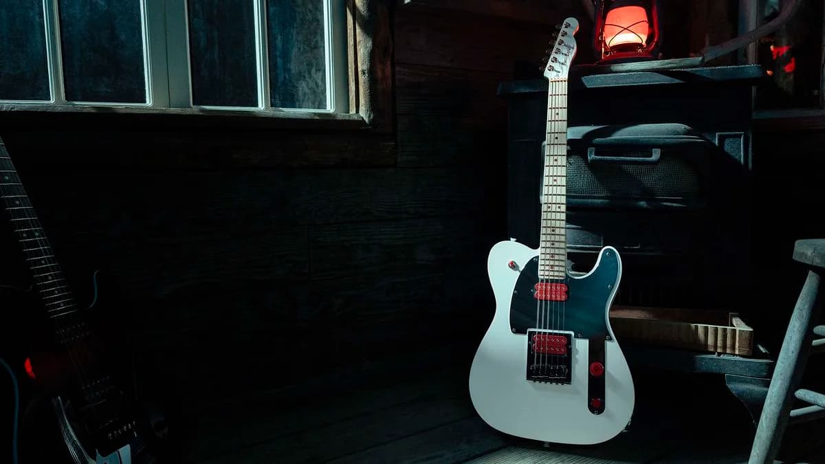 Fender 2026 系列中的 John 5 签名款 Telecaster。（来源：Fender）