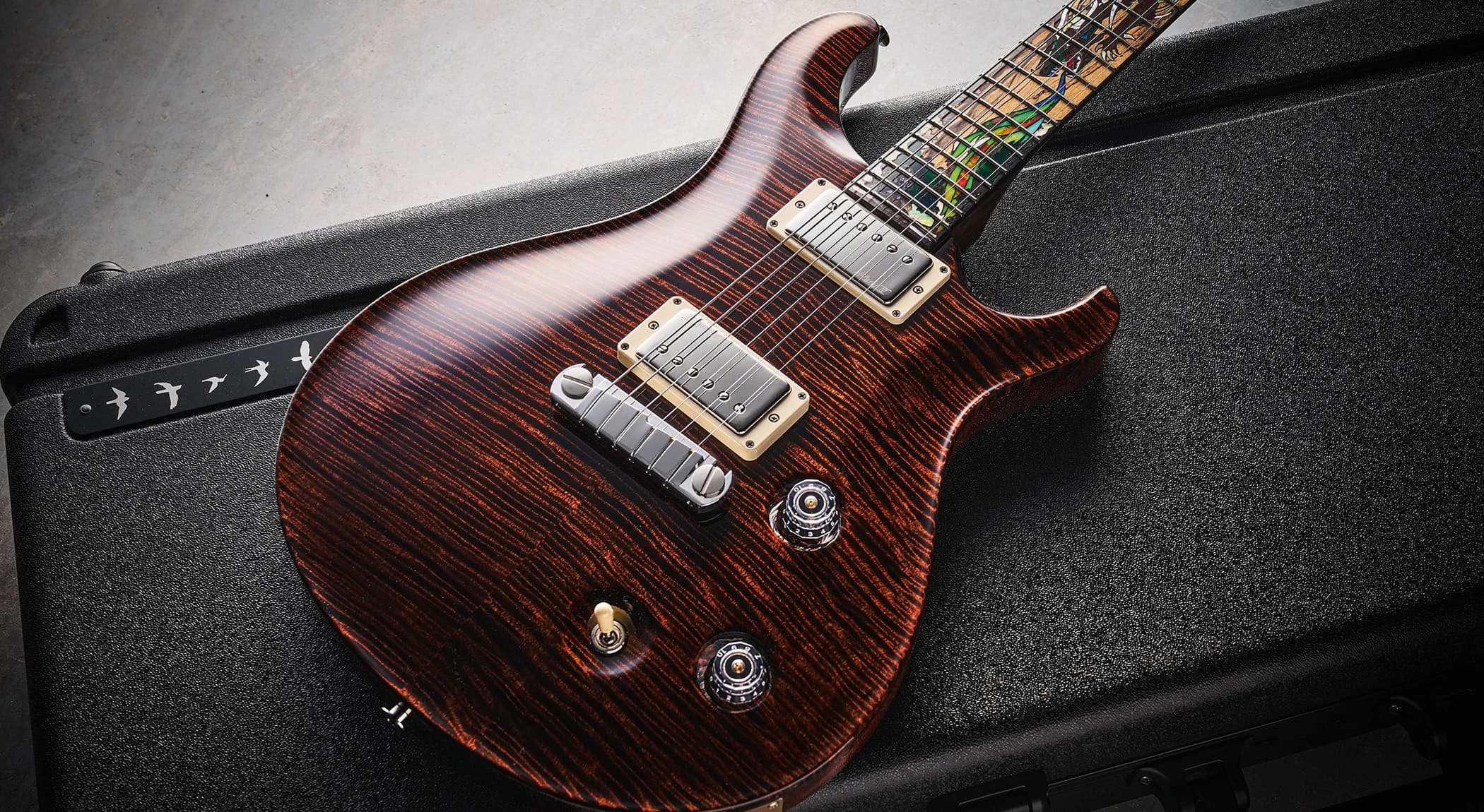 PRS Guitars’ 40th Anniversary McCarty Dragon Private Stock model. (Source: Future / Phil Barker)