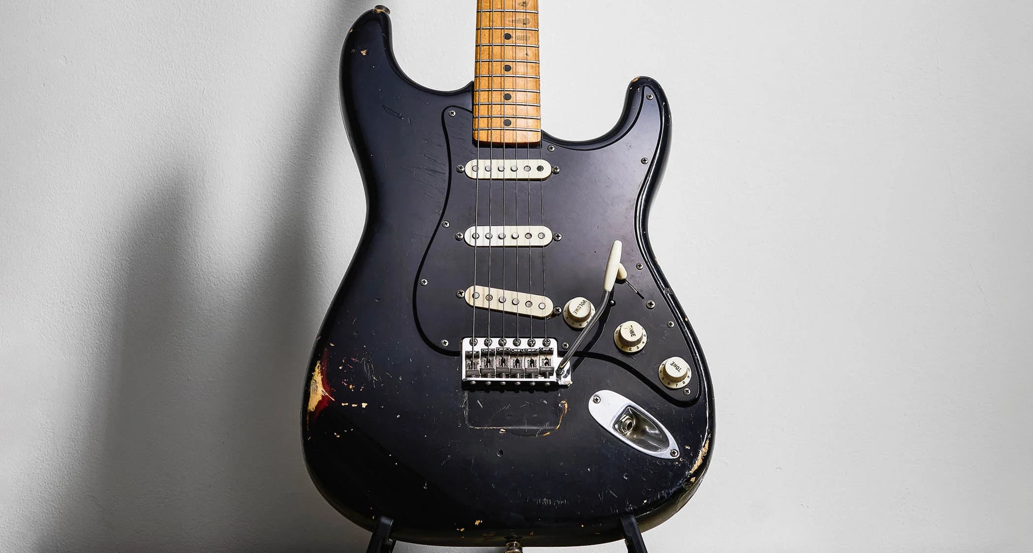 David Gilmour’s Black Strat. (Source: Future Publishing)