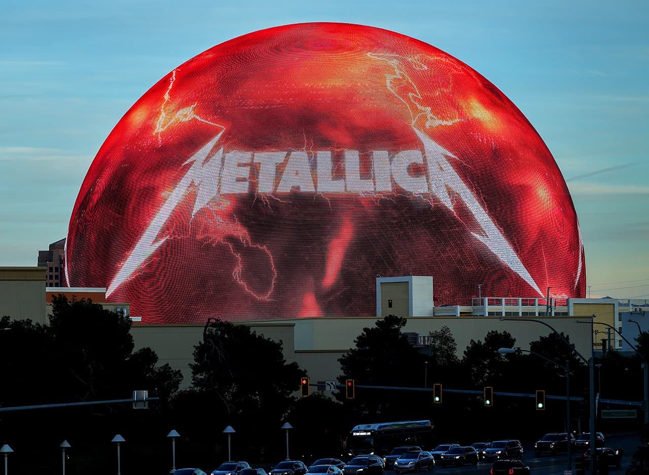 Metallicaのライブパフォーマンス。（出典：Ethan Miller/Getty Images）