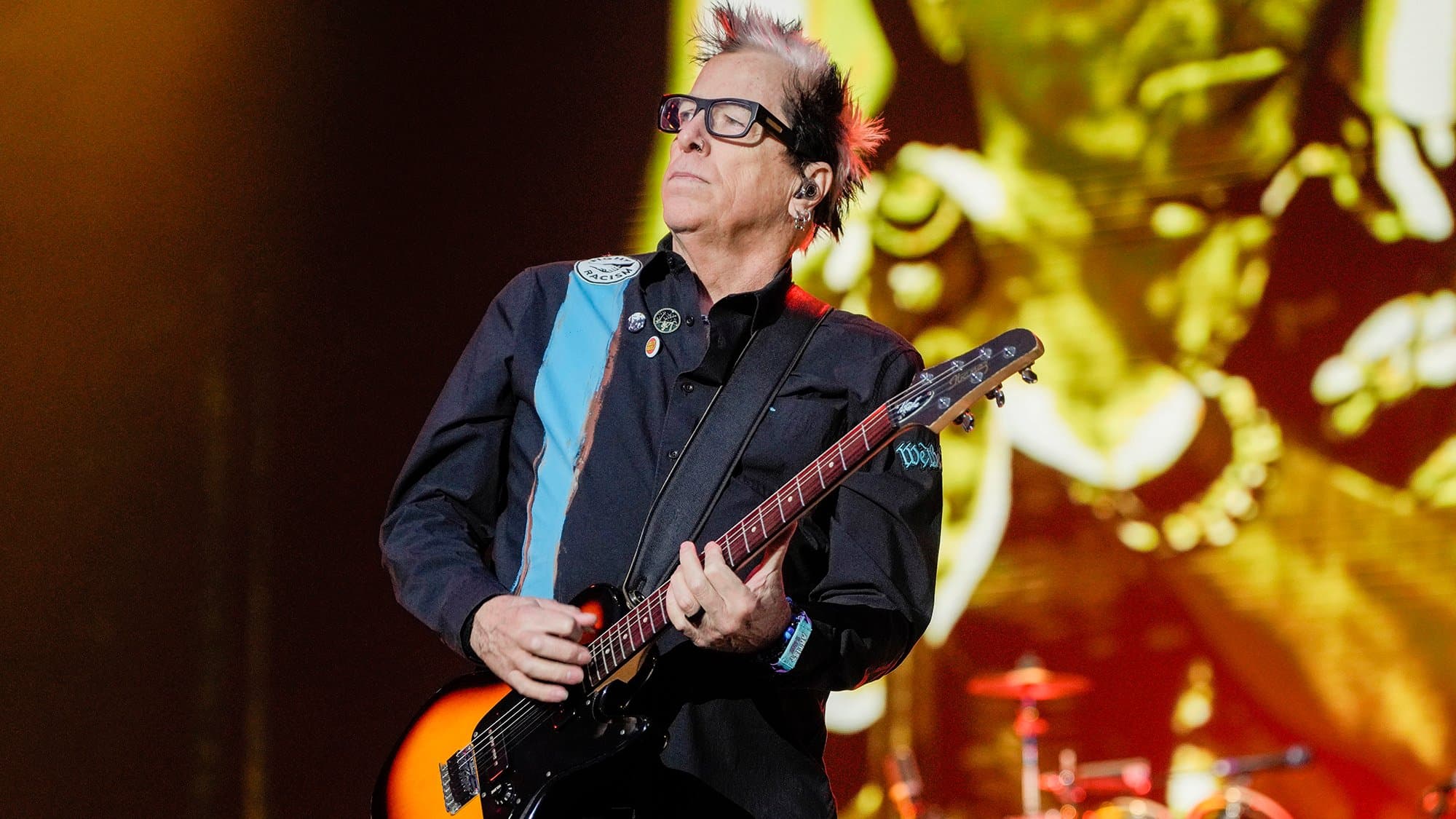 オフスプリングのギタリスト、ヌードルズ。（出典：Getty Images）