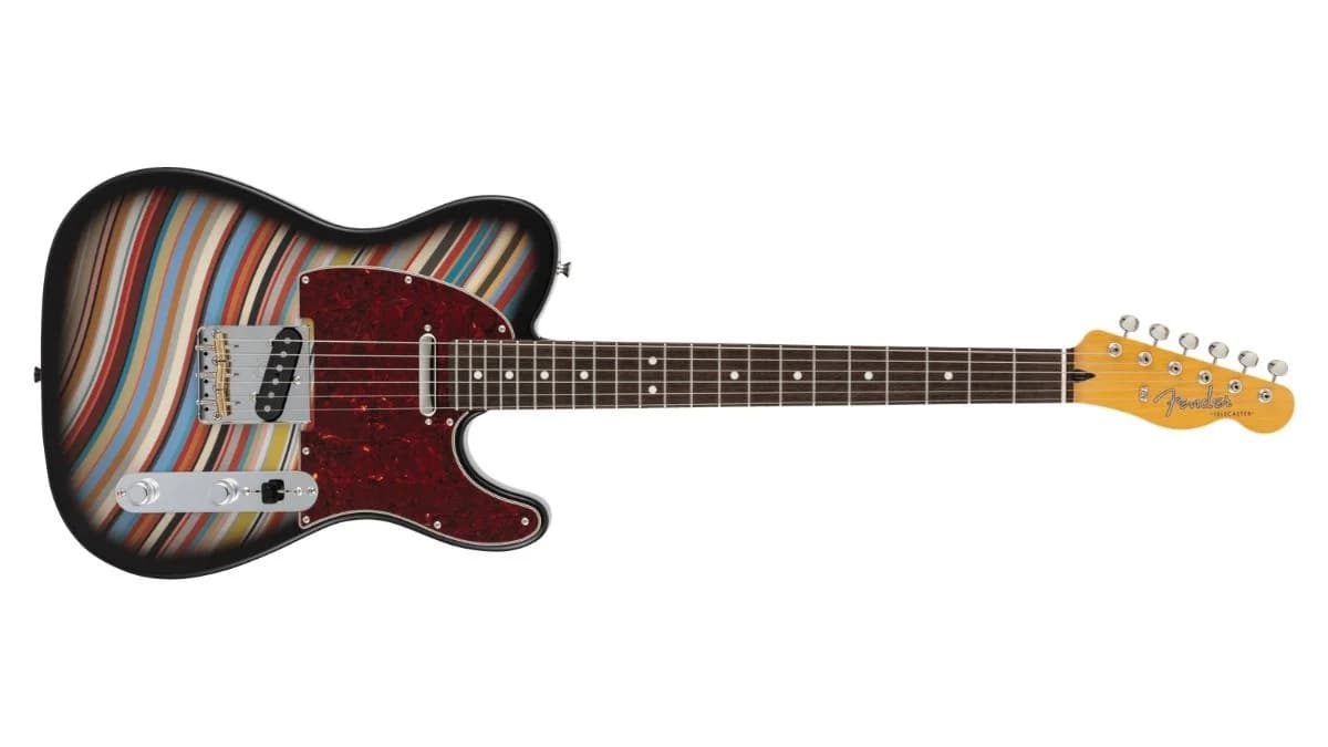 FenderとPaul Smithのコレクション公式画像。（出典：Fender Japan）