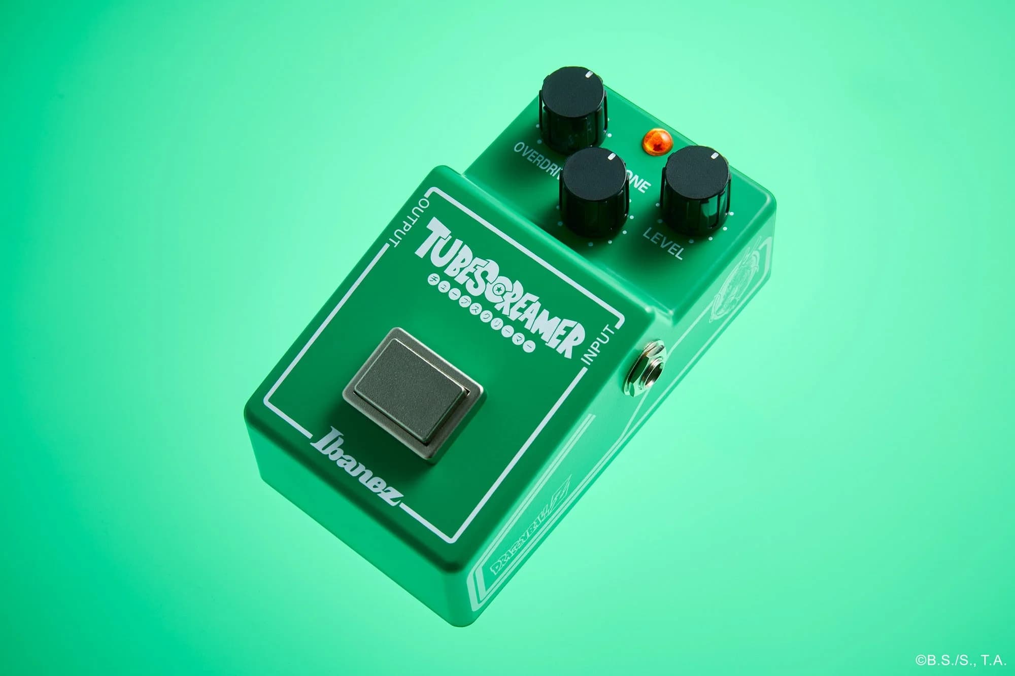 Tube Screamer TS808 드래곤볼 Z 에디션. (출처: Ibanez)