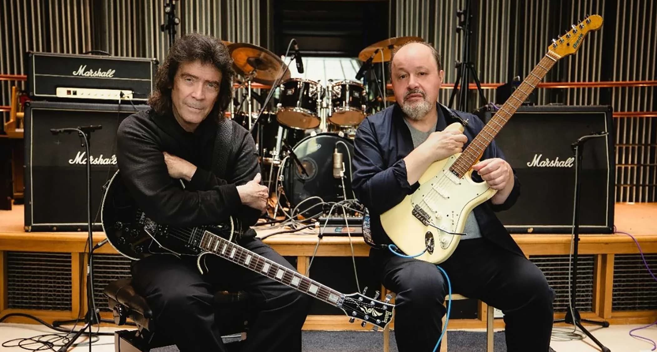 Steve Hackett과 Steve Rothery. (출처: Anne-Marie Forker)