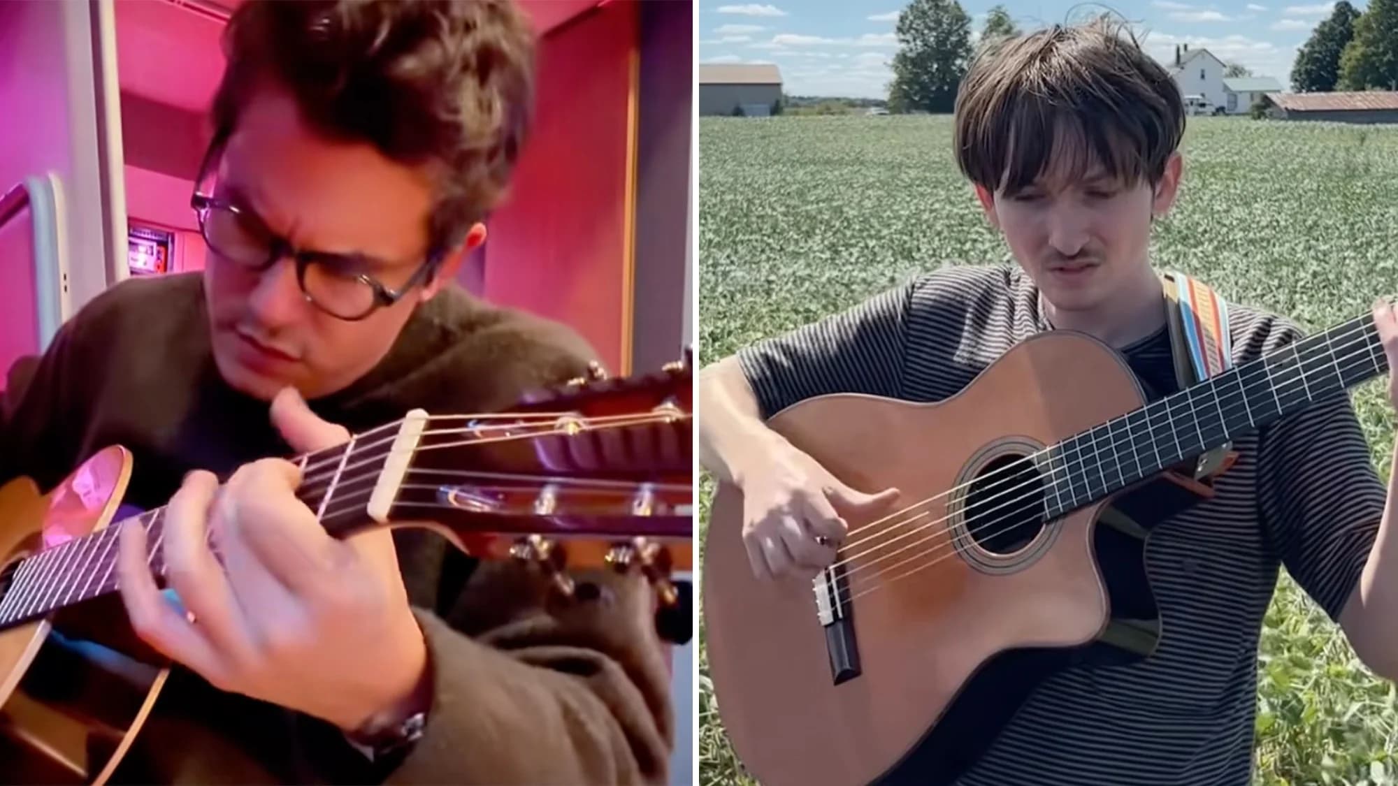 John Mayer và Hudson Freeman. (Nguồn: John Mayer và Hudson Freeman)